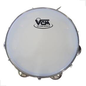 Pandeiro 10 VCM Azul Injetado Em Abs Pele Náilon Tp309