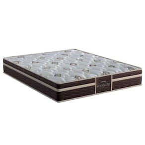 Colchão King D33 / EP / Anatômico Firmepedic ProDormir Advanced Tech1500 Plus Euro Pillow Brown (193x203x24) - Probel