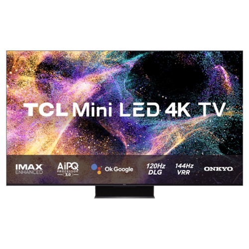 Smart Tv 65” Tcl Qled Mini Led C845 4K Uhd Google Tv Dolby