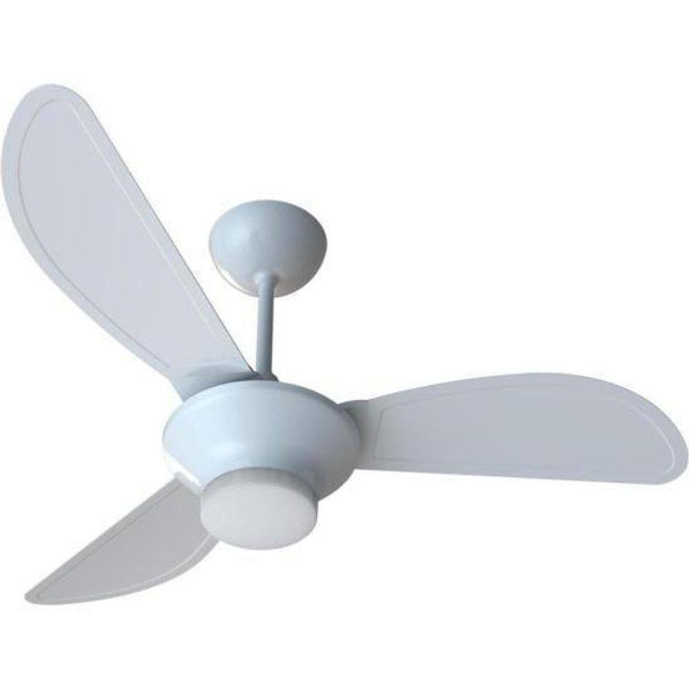 Ventilador De Teto Ventisol Mistral 3 Pás Branco Bivolt [f002]