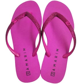 Chinelo de Dedo Feminino Casual Dia a Dia com Glitter Ramarim Solarize 231203
