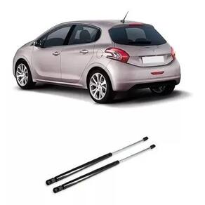 Par Amortecedor Tampa Traseira Malas Peugeot 208 Ate 2020