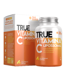 Kit 2X: Vitamina C Lipossomal True Source 60 Cápsulas
