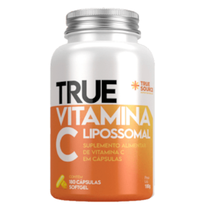 Kit 2X: Vitamina C Lipossomal True Source 180 Cápsulas