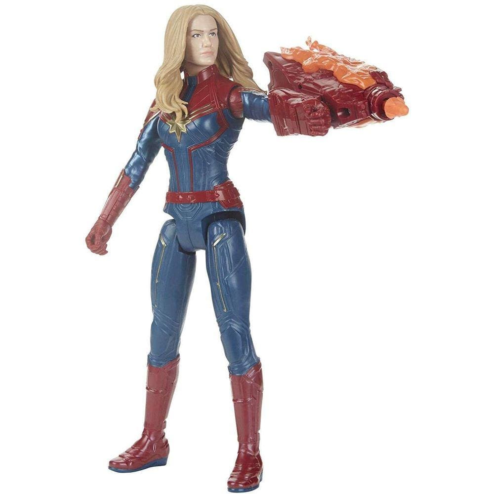 Vingadores Marvel Endgame Titan Hero Power Fx Capitã Marvel