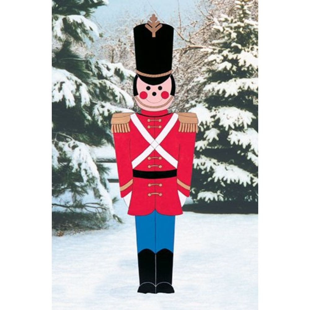 Padrão gigante do soldado do brinquedo Woodcraft