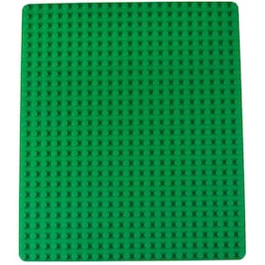 Estritamente Briks Classic Big Briks Baseplate 100% Compatível com todas as principais marcas | Pegs grandes para crianças | 13,75" x 16,25"