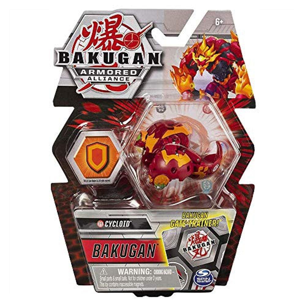 Bakugan Armored Alliance Core 2-inch Collectible Transforming Figure Cycloid (Facção Pyrus)