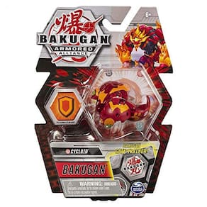 Bakugan Armored Alliance Core 2-inch Collectible Transforming Figure Cycloid (Facção Pyrus)