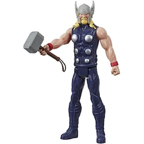 Avengers Marvel Titan Hero Series Blast Gear Thor Action Figure, 12" Toy, Inspirado no Universo Marvel, para Crianças de 4 anos e up
