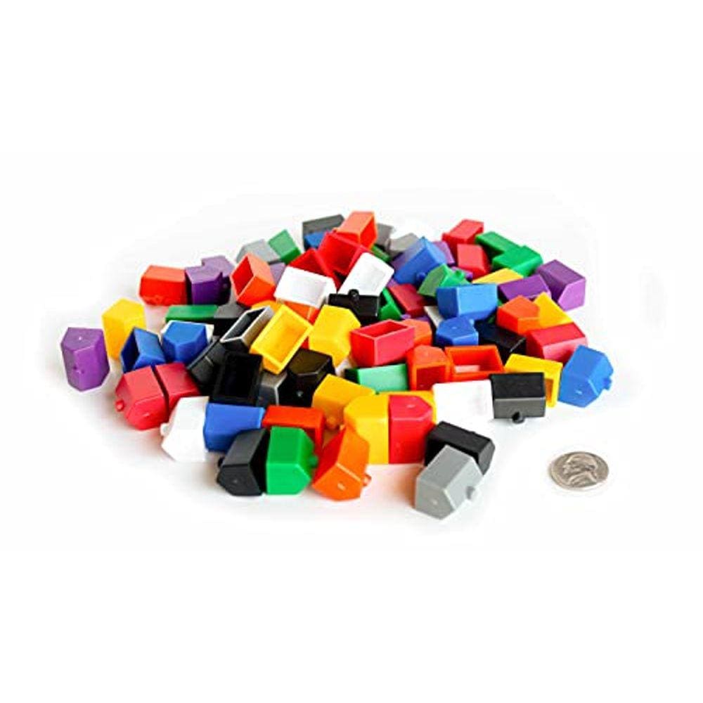 Hotéis de plástico: Preto, cinza, branco, vermelho, laranja, amarelo, verde, azul e roxo Cor Board Game Replacement Hotel (Cidade em miniatura colorid