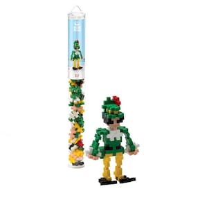 Brinquedo de construção PLUS PLUS Mini Maker Tube Elf 70 peças