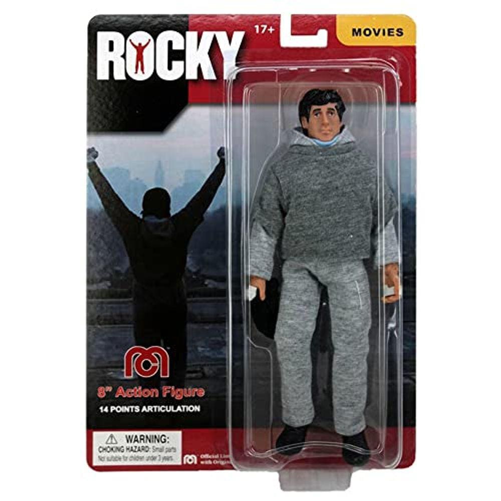 Mego Rocky Balboa em Sweatsuit de Treino a ZLC Collectibles MEGO Exclusive 8" Action Figure