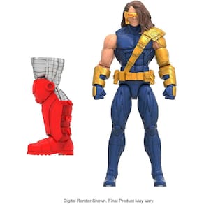 Hasbro Marvel Legends Série 6 polegadas Scale Action Figure Toy Marvel`s Cyclops, Premium Design, 1 Figure, e 1 Build-A-Figure Part