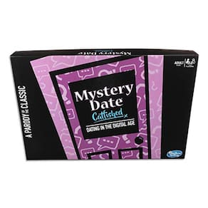 Hasbro Mystery Date Catfished Jogo de tabuleiro para adultos Paródia