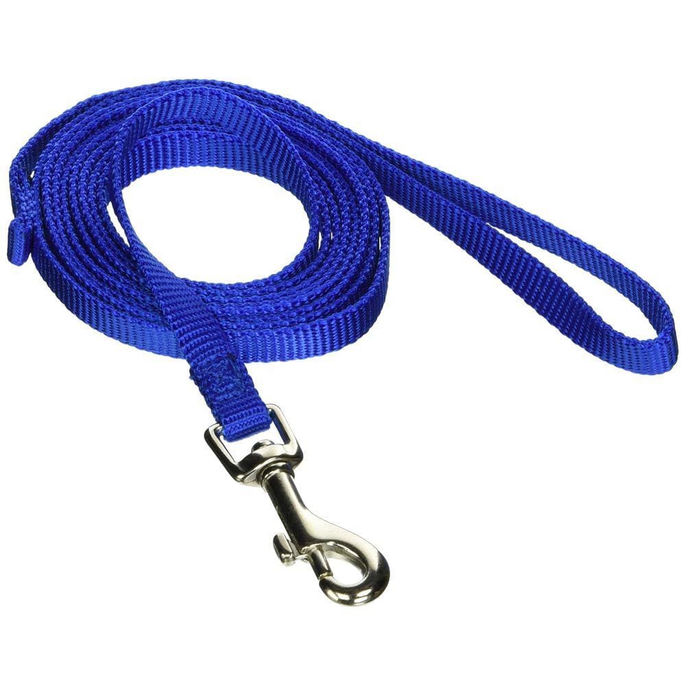 Coleira Hamilton SLE 6BL de nylon de 6 pés de espessura única com encaixe giratório