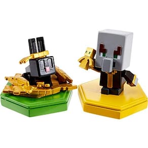 MINECRAFT Earth BOOST MINI FIGURES 2-PACK NFC-Chip Toys, Earth Augmented Reality Mobile Game, Baseado em Minecraft Video Game, Great for Playing, Trad