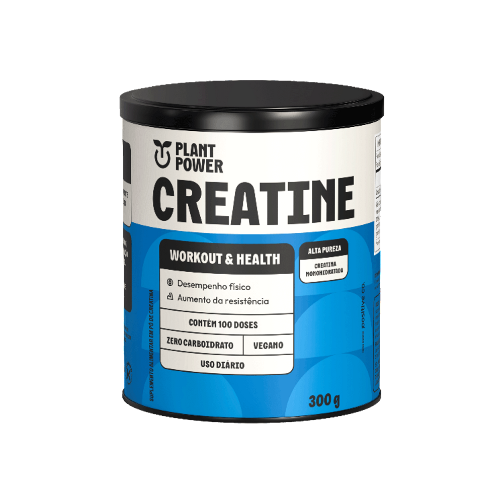 Kit 2X: Creatina Monohidratada Plant Power 300g