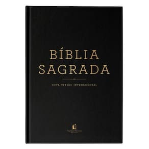 Bíblia Nvi, Capa Dura, Preta, Econômica, Clássica