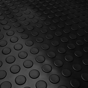 Piso Laminado 2mm Moeda em Rolo de 1,3m X 15m Kapazi - caixa com 19,5 Unidade - Preto
