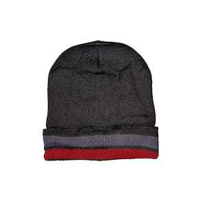 Touca Térmica Gorro de Inverno com Listras e Forro GR622231