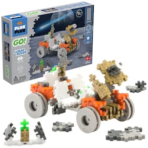 Construindo Toy PLUS PLUS GO! Lunar Rover 200 peças