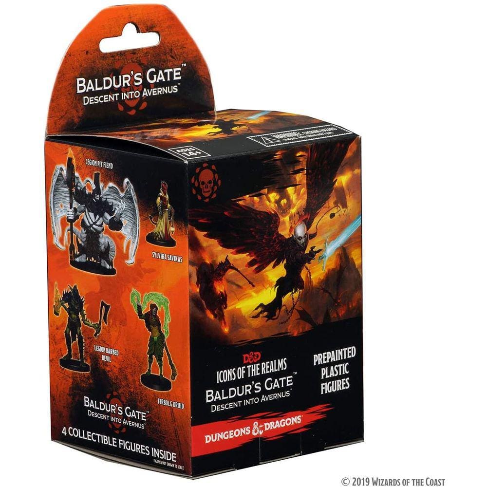 WizKids D&D Ícones dos Reinos: Portão de Baldur: Descida em Avernus, Booster Padrão