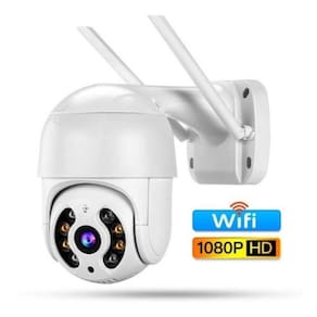 Câmera Externa Ip Prova D`Água Infravermelho Externa Wifi Hd