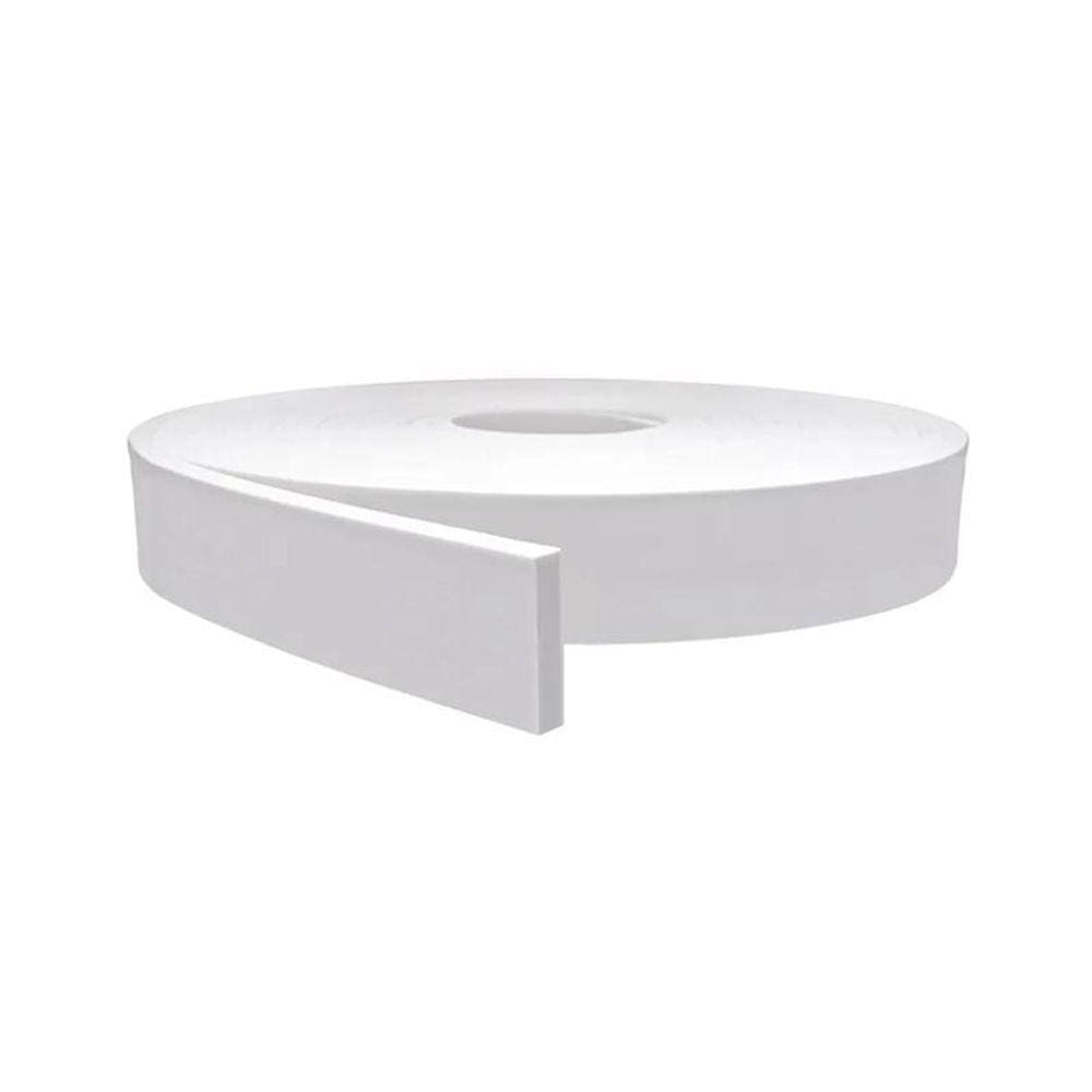 Rodapé De Eva Autocolante Rp43 7Cm Branco 2,5 Metros