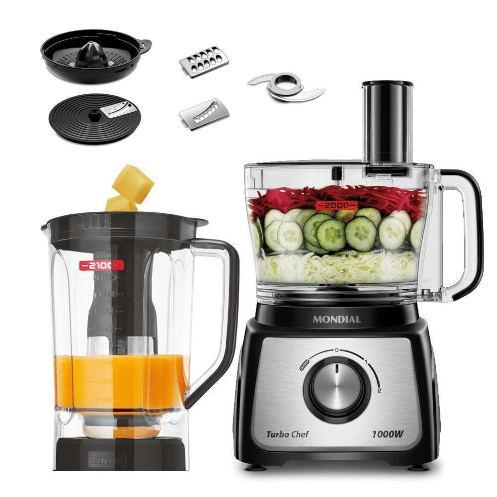 Multiprocessador Turbo Chef 7 Em 1 Mpn-01-be 220v/60hz