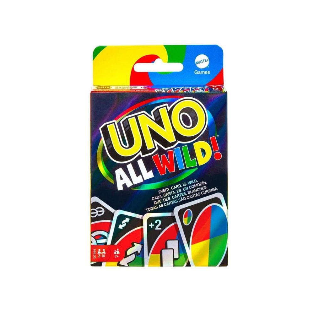 Jogo De Cartas Uno All Wild - Mattel HHL33