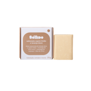 Kit 2X: Sabonete Capim Limão e Laranja Doce Sóllido 20g
