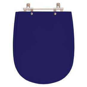 Assento Sanitário Paris Azul Cobalto Para Vaso Ideal Standard