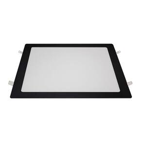 Painel Led Embutir 24w 3000k Preto Preto - 24w