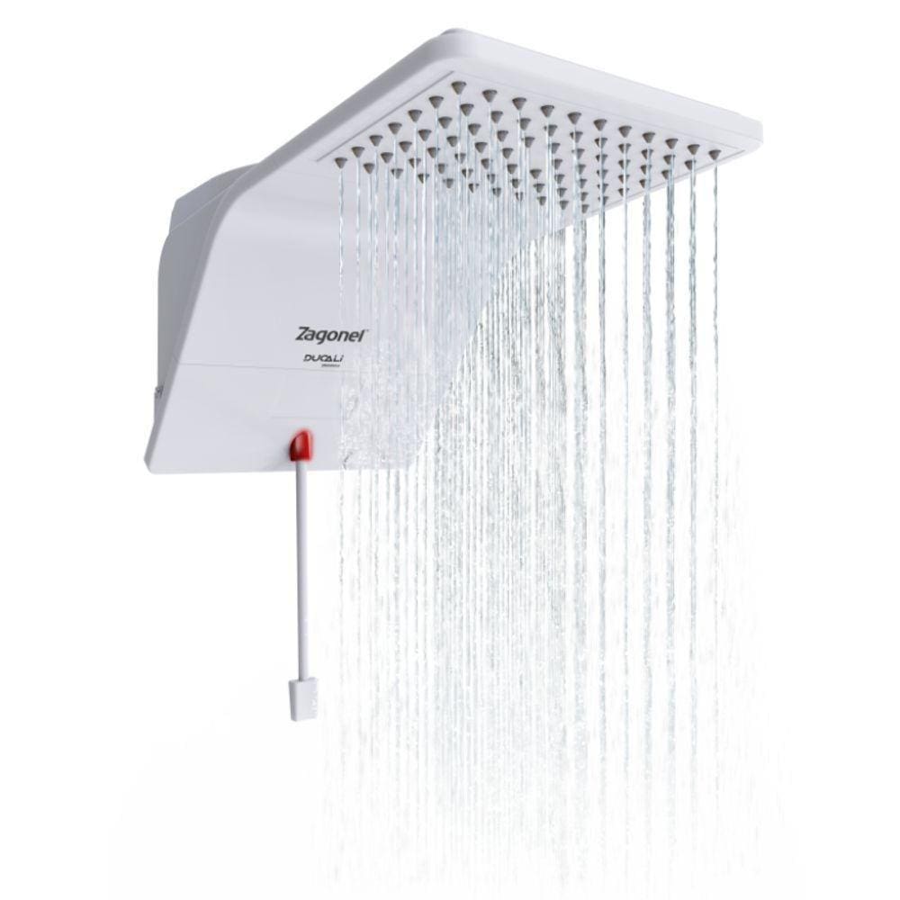 Chuveiro Zagonel Ducali Eletrônica 7500w Branco 220v