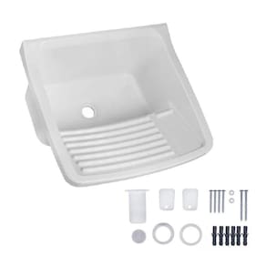 Tanque Plástico Para Lavar Roupa Branco Astra