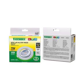 Spot Embutir Redondo Alltop Par20 7w - Taschibra 3000k (amarela)