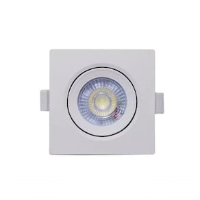 Spot Led Quadrado Embutir 5w 6500k Direcional