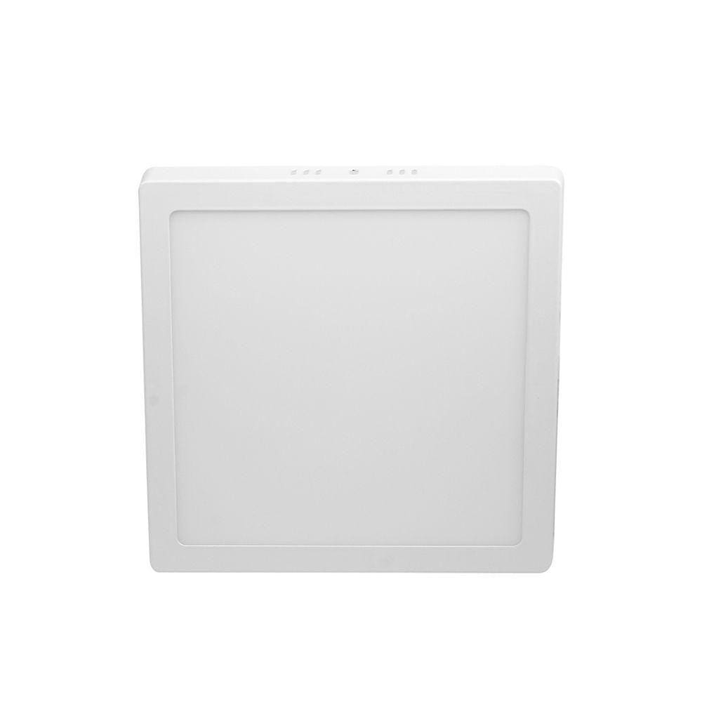 Painel Led 24w Quadrado Sobrepor - Taschibra 3000k (amarela)