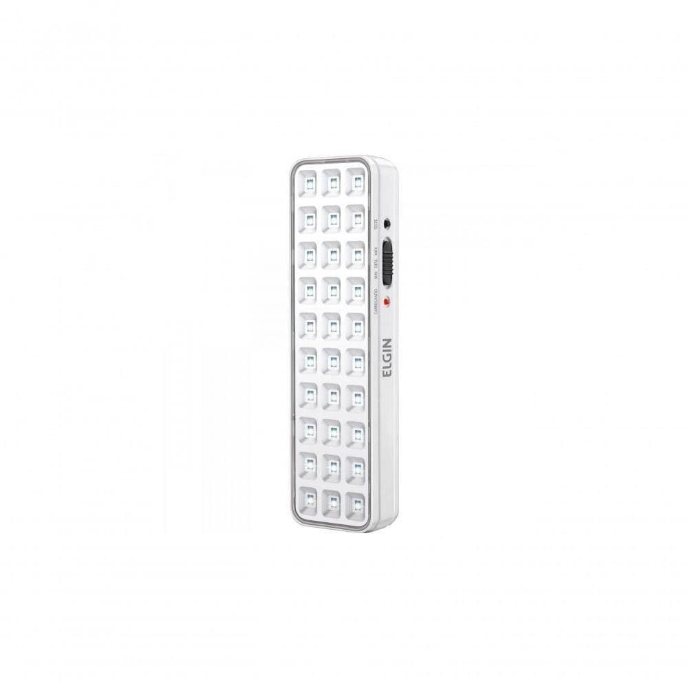 Iluminacao De Emergencia C/30 Leds 2W Bivolt Branco Frio Elg