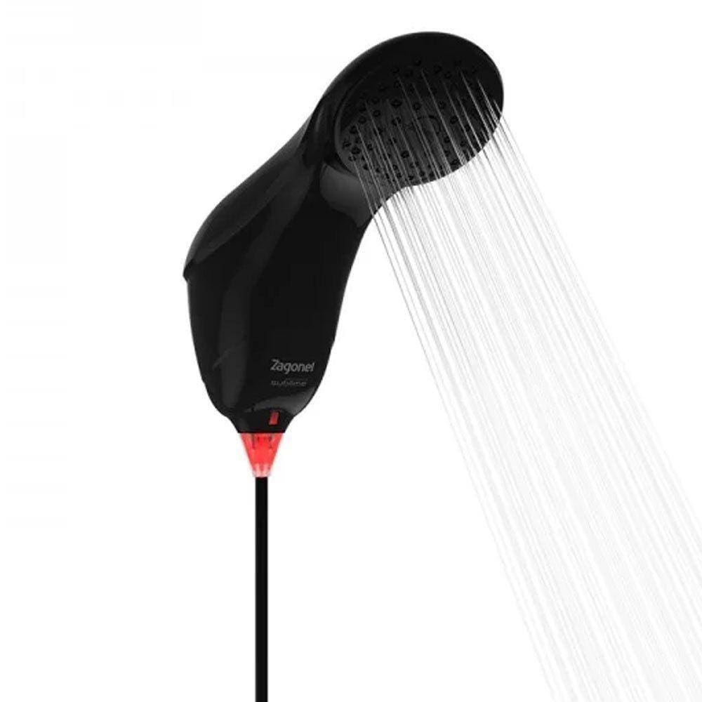 Ducha Chuveiro Zagonel Sublime Eletrônico Preto 110v