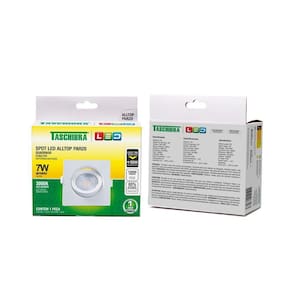 Spot Embutir Quadrado Alltop Led Par20 7w - Taschibra 3000k (amarela)