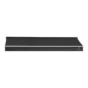 Toldo Articulado Flex - Pvc - 4,00m Cor Preto Projeção 1,50
