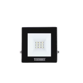 Refletor Tr Led 10w Slim Preto - Taschibra 6500k (branca)