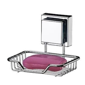Saboneteira Porta Sabonete Inox Ventosa Sucção Future 7003