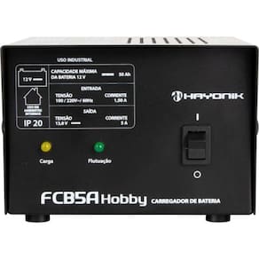 Carregador Inteligente De Baterias Fcb5A Hobby Hayonik