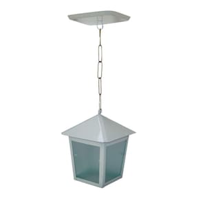 Luminária De Teto Verona Em Alumínio Fundido Branca 20X11Cm