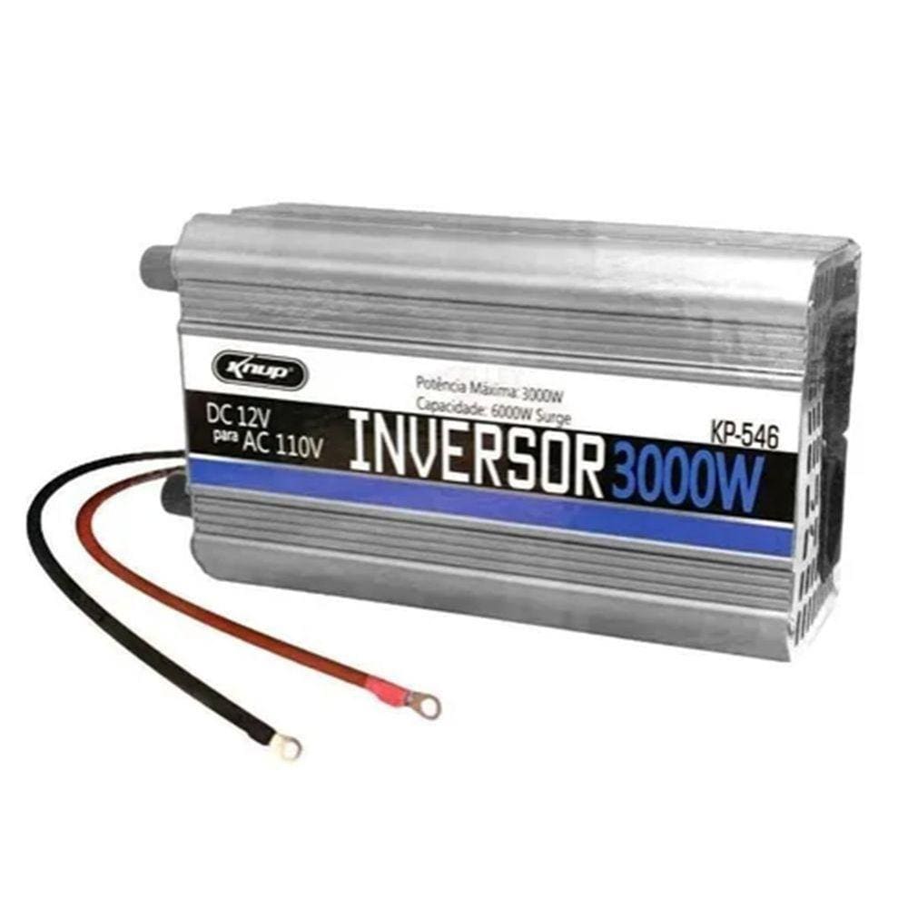 Conversor De Corrente 12v 110v 3000w Para Energia Solar