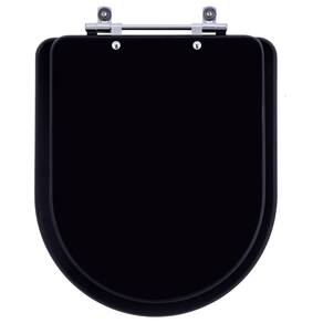 Assento Sanitário Carrara ébano (preto) Fosco Para Vaso