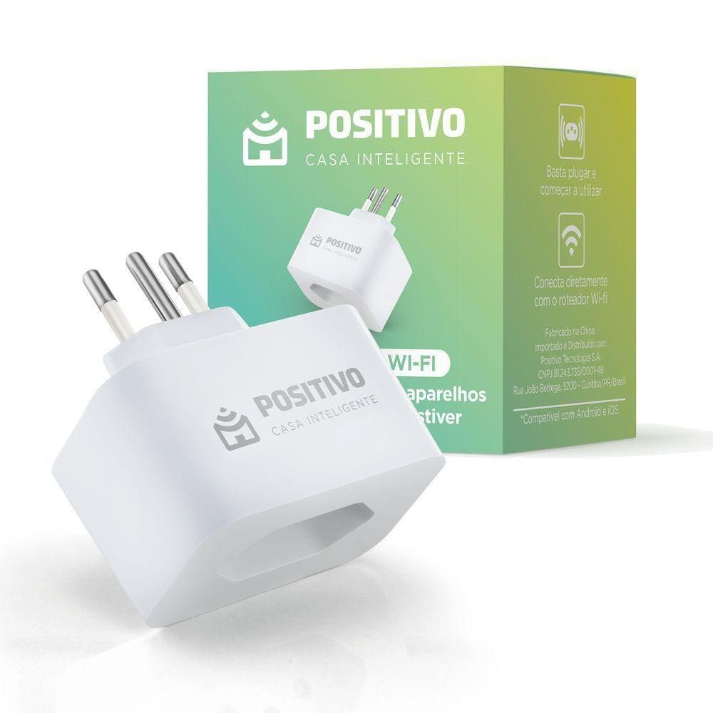 Smart Plug Wi-fi Positivo Casa Inteligente